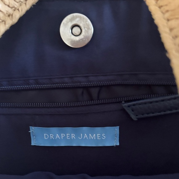 Draper James Straw Tote in Natural Tan - Picture 3 of 3